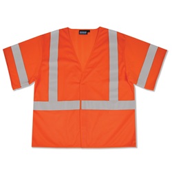 ERB S662 Class 3 Mesh Safety Vest - Orange ERB-S20-Orange