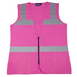 ERB S721 Non-ANSI Women's Safety Vest - Pink ERB-S721-PINK