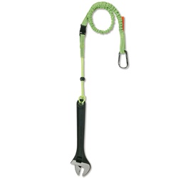 Ergodyne Squids 3102 Detachable Single Carabiner - Yellow/Lime ERGO-3102-Lime