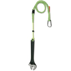 Ergodyne Squids 3102EXT Detachable Extended Single Carabiner - Yellow/Lime ERGO-3102EXT-Lime