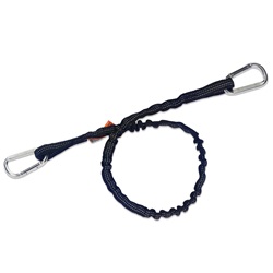 Ergodyne Squids 3110EXT Extended Dual Carabiner - Black ERGO-3110EXT-Black