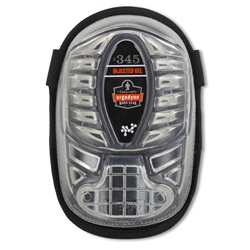Ergodyne ProFlex 345 Long Cap Injected Gel Knee Pads ERGO-345-Black