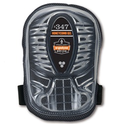 Ergodyne ProFlex 347 Long Cap Lightweight Gel Knee Pads ERGO-347-Black