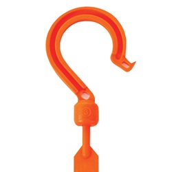 Ergodyne Squids 3510M Small Tie Hook - Medium Length ERGO-3510M-Orange