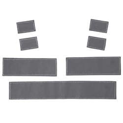 Ergodyne Arsenal 5597 Industrial MOLLE Vest Silver Reflective Kit ERGO-5597-Silver