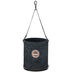 Ergodyne Arsenal 5643 Synthetic Plastic Bottom Bucket - Swivel Clip - No Top ERGO-5643-Black