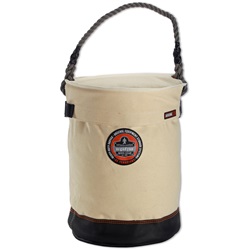 Ergodyne Arsenal 5730T Leather Bottom Bucket - Top Included ERGO-5730T-White