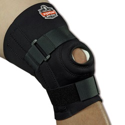 Ergodyne ProFlex 620 Knee Sleeve - Open Patella/Spiral Stays ERGO-620-Black