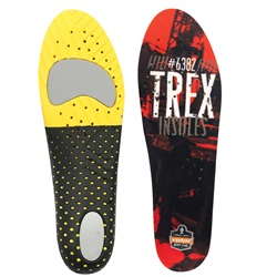 Ergodyne Trex 6382 Economy Insoles ERGO-6382-Orange-Blk
