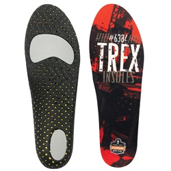 Ergodyne Trex 6384 Standard Insoles ERGO-6384-Orange-Blk