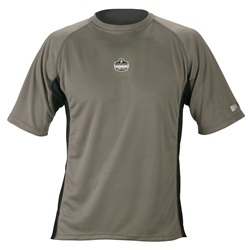 Ergodyne CORE 6420 Mid Layer All Season Short Sleeve Shirt - Gray ERGO-6420-Gray