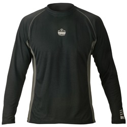 Ergodyne CORE 6425 Mid Layer All Season Long Sleeve Shirt - Black ERGO-6425-Black