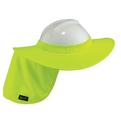 Ergodyne Chill-Its 6660 Hard Hat Brim with Shade - Yellow/Lime ERGO-6660-Lime