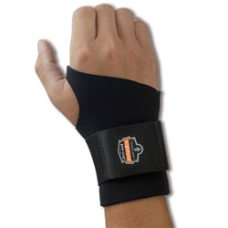 Ergodyne ProFlex 670 Single Strap Wrist Support - Ambidextrous ERGO-670-Black