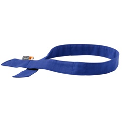 Ergodyne Chill-Its 6705FR Cooling FR Bandana with Polymers & Velcro Closure - Blue ERGO-6705FR-Blue