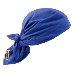 Ergodyne Chill-Its 6710FR Cooling FR Triangle Hat with Polymers - Blue ERGO-6710FR-Blue