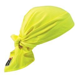 Ergodyne Chill-Its 6710FR Cooling FR Triangle Hat with Polymers - Yellow/Lime ERGO-6710FR-Lime