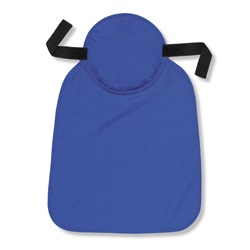 Ergodyne Chill-Its 6717 Cooling Hard Hat Pad with Polymers & Neck Shade - Blue ERGO-6717-Solid-Blue