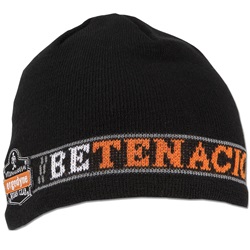 Ergodyne N-Ferno 6819BT Knit Cap - Be Tenacious ERGO-6819BT-Black