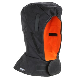 Ergodyne N-Ferno 6877 3-Layer Winter Liner with Banox Shell - Shoulder Length ERGO-6877-Black