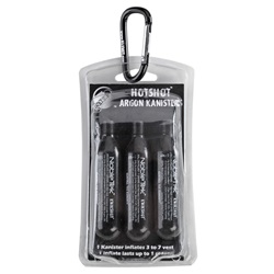 Ergodyne N-Ferno 6902 Argon Gas Refill Canisters ERGO-6902-Black