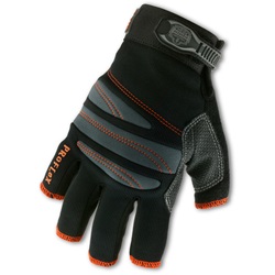 Ergodyne ProFlex 712 1/2-Finger Trades Gloves ERGO-712-Black