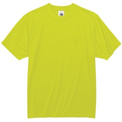 Ergodyne GloWear 8089 Non-Certified Safety T-Shirt - Yellow/Lime ERGO-8089-Lime