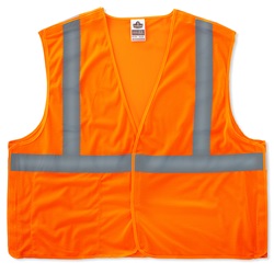 Ergodyne GloWear 8215BA Breakaway Vest - Velcro Closure - Orange ERGO-8215BA-Orange