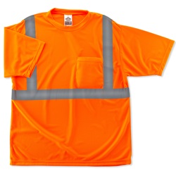 Ergodyne GloWear 8290 Standard Class 2 Safety Shirt - Orange ERGO-8290-Orange
