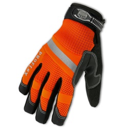 Ergodyne ProFlex 872 Hi-Vis Mesh Trades Gloves ERGO-872-Orange