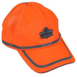 Ergodyne GloWear 8930 Hi-Vis Baseball Cap - Orange ERGO-8930-Orange