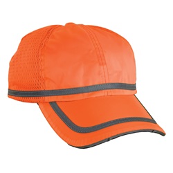 Ergodyne GloWear 8940 Hi-Vis PowerCap - Orange - No Logo ERGO-8940-Orange-Blank