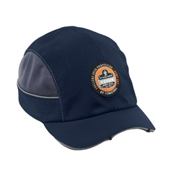 Ergodyne Skullerz 8960 Bump Cap with LEDs - Short Brim - Navy ERGO-8960-Navy-Short
