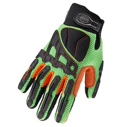 Ergodyne ProFlex 924LD Light Dorsal Impact-Reducing Gloves ERGO-924LD-Lime
