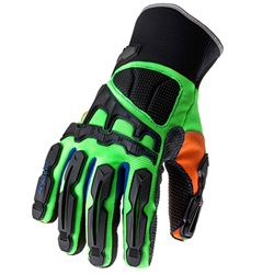 Ergodyne ProFlex 925F(x)WP Thermal Waterproof Dorsal Impact-Reducing Gloves ERGO-925FWP-Lime