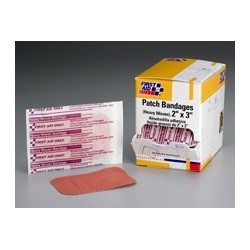 Patch Bandage Heavy Woven 2in X 3in 25 per box G160F