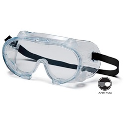 Pyramex Chemical Goggles - Clear Body - Clear Anti-Fog Lens G204T