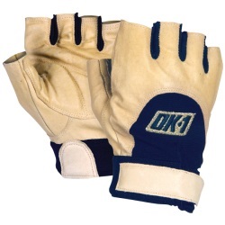 OK-1 Mens Heritage Series Half Finger Impact Work Glove - Left Hand GAV-Tan-L