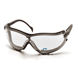 Pyramex V2G Readers Safety Glasses/Goggles - Black Frame - Clear Anti-Fog Bifocal Lens GB1810STR