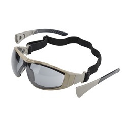Elvex Go-Specs II Safety Glasses/Goggles - Camo Frame - Gray Anti-Fog Lens GG-45G-AF-DCAMO