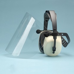 Elvex Ear Muffs with Lexan Face Shield HB-3000