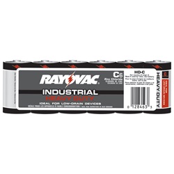 Rayovac Heavy Duty Industrial Size C Batteries Case 72 Batteries HD-C-72