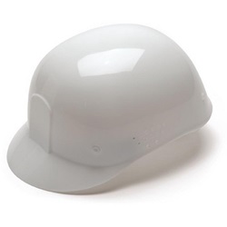 Pyramex Bump Cap with 4 Point Snap Lock Suspension - White HP34010