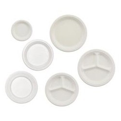 Chinet Classic White Premium Strength Paper Dinnerware Plates HUH-VISTA
