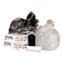 High-Density Commercial Can Liners, Value Packs IBS-VALH4348N12