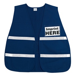 River City ICV203 Non ANSI Incident Command Vest - Blue RIV-ICV203