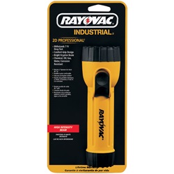 Rayovac Industrial Flashlight with Batteries IN2