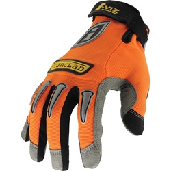 Ironclad I-Viz Safety Orange Glove IVO