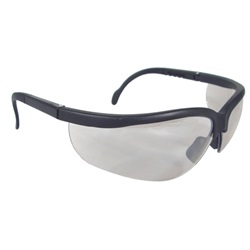Radians Journey Safety Glasses - Smoke Frame - Clear Indoor/Outdoor Lens JR0190ID