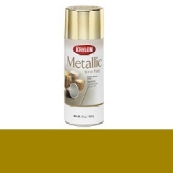 Krylon Metallic Spray Paint - Brass Metallic K02204